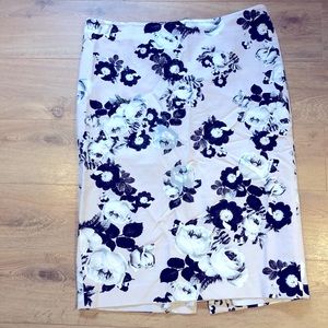 Flower Print Dress Skirt
